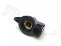 Button Chicken Head black